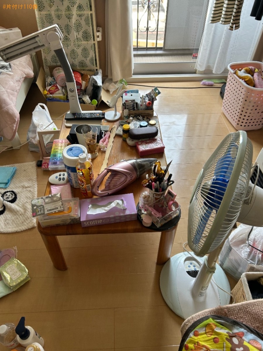 部屋の片付けと整理整頓ご依頼　お客様の声