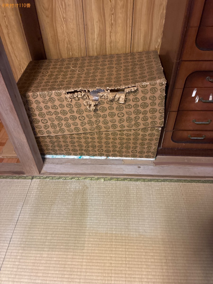 ガラスケース入りのひな人形の回収・処分ご依頼　お客様の声